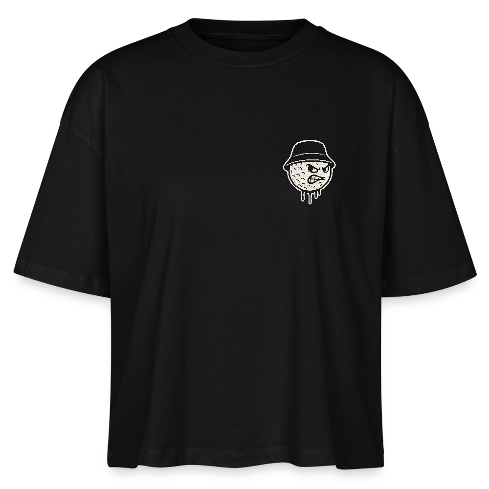 Women’s Boxy Organic T-Shirt - black