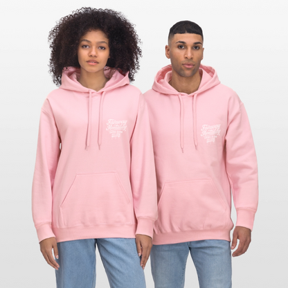 Unisex Softstyle® Midweight Hoodie Cherry Mentality Pink - light pink