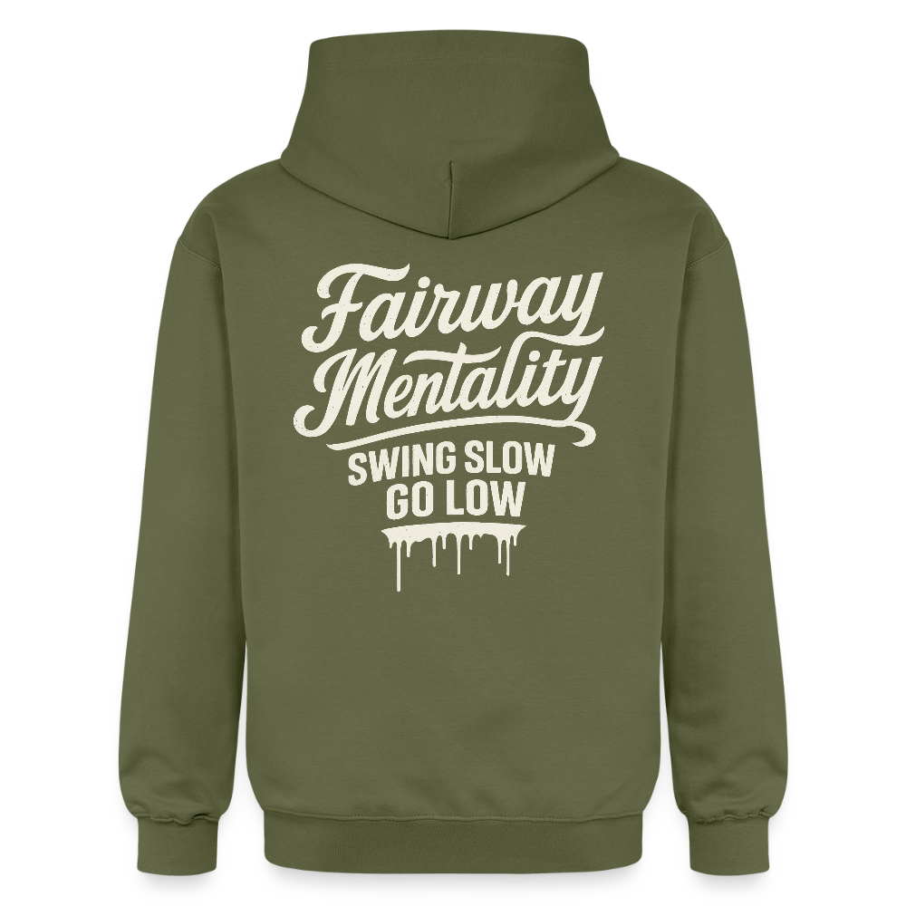 Unisex Softstyle® Midweight Hoodie FM Black - military green