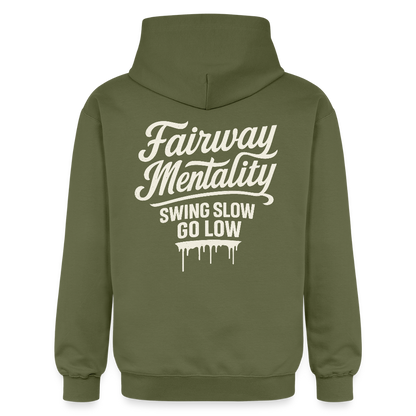 Unisex Softstyle® Midweight Hoodie FM Black - military green