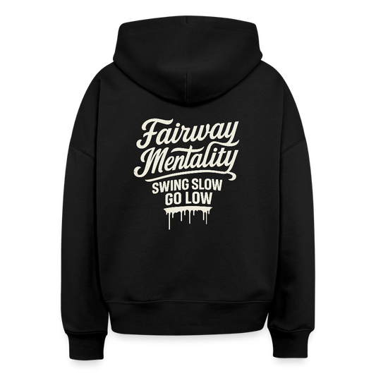 Boxy Women Organic Hoodie Nora - black