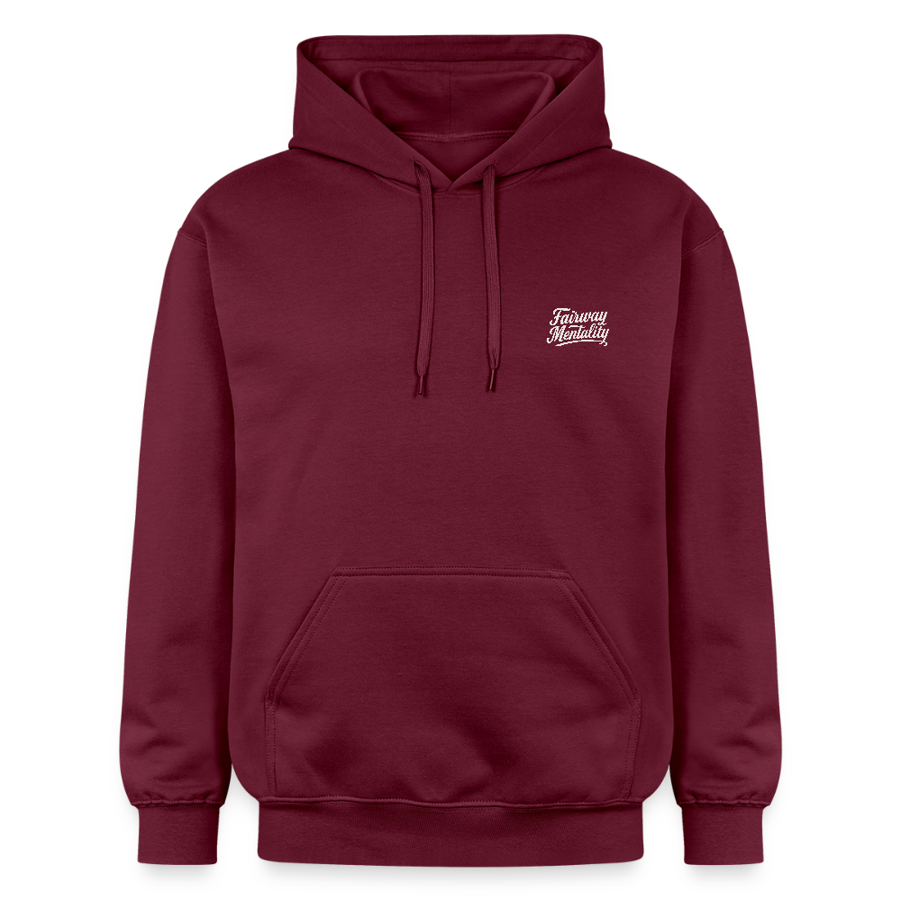 Unisex Softstyle® Midweight Hoodie FM Black - maroon