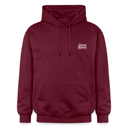 Unisex Softstyle® Midweight Hoodie FM Black - maroon