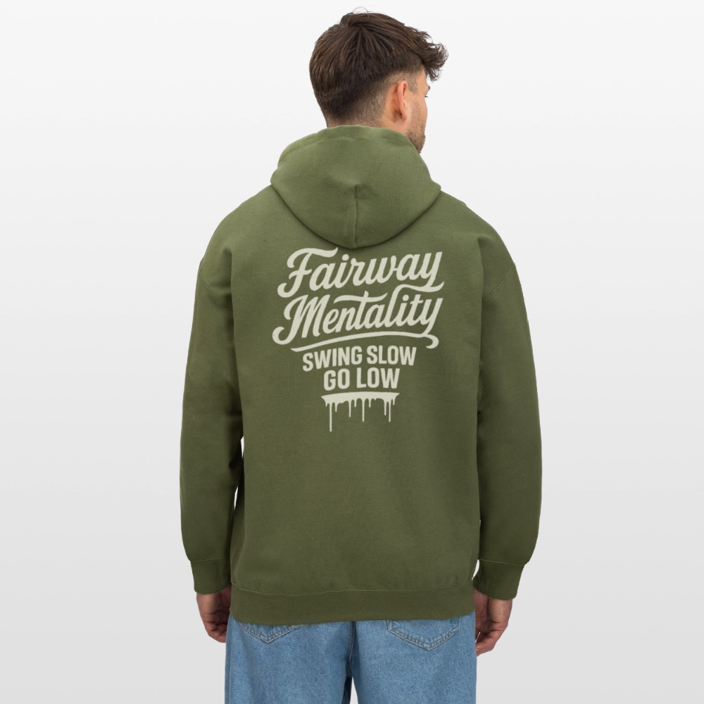 Unisex Softstyle® Midweight Hoodie FM Black - military green