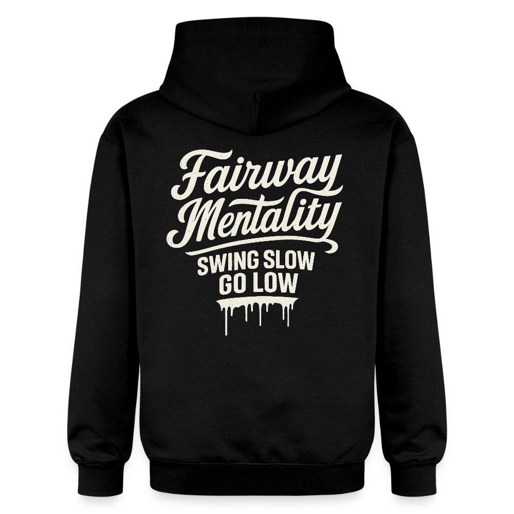 Unisex Softstyle® Midweight Hoodie FM Black - black