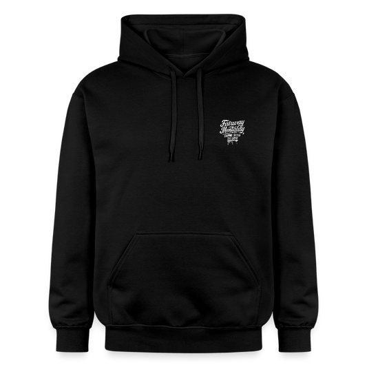 Unisex Softstyle® Midweight Hoodie 5Points for Success Black - black