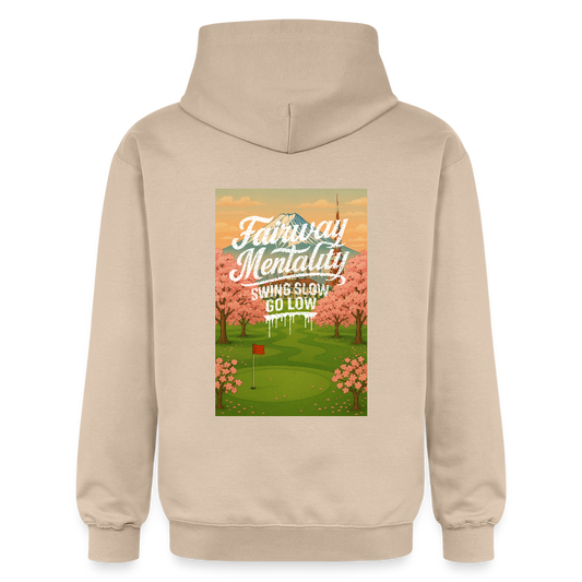 Unisex Softstyle® Midweight Hoodie Cherry Mentality Creme - sand