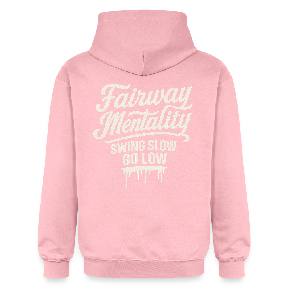 Unisex Softstyle® Midweight Hoodie FM Black - light pink