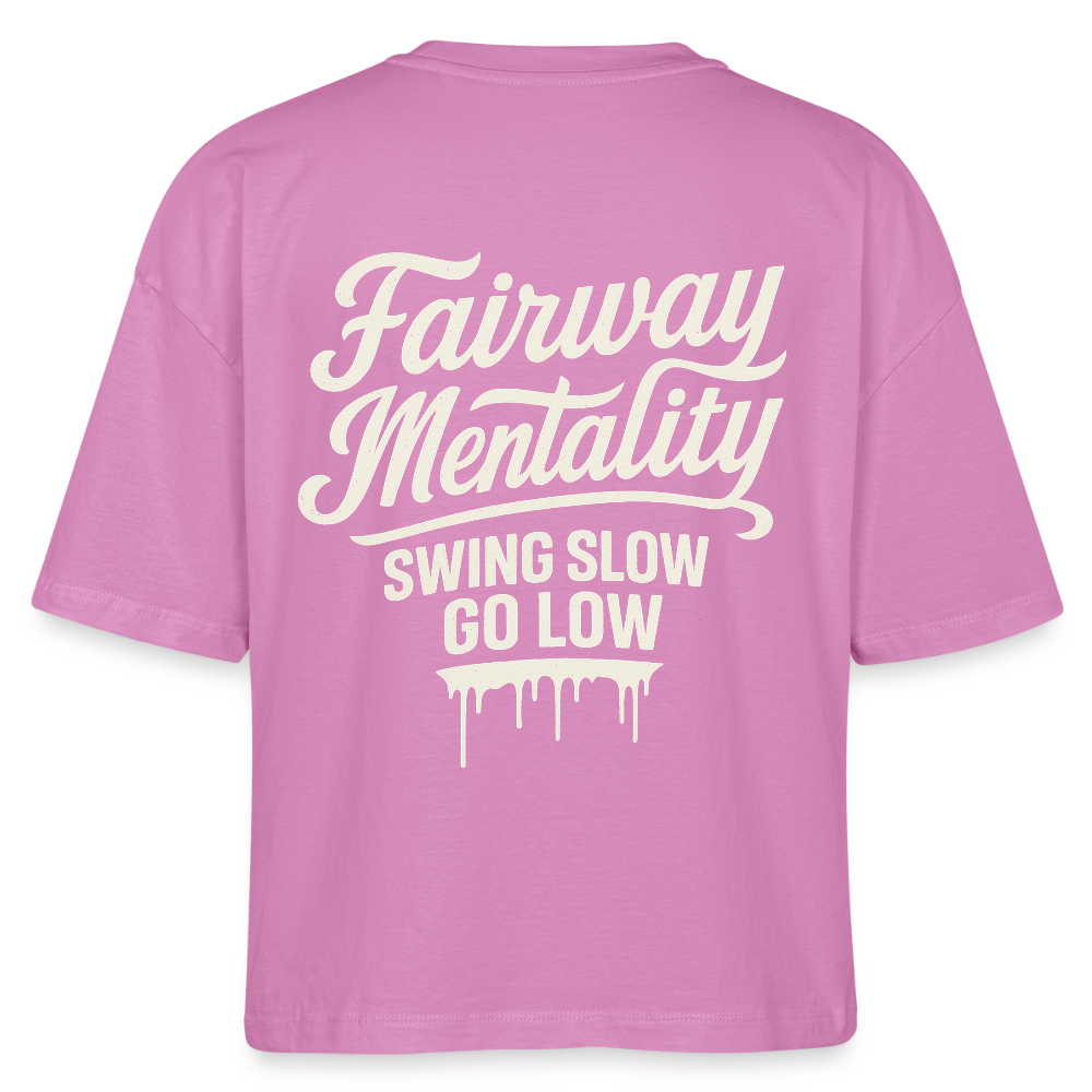 Women’s Boxy Organic T-Shirt - pink