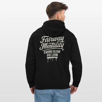 Unisex Softstyle® Midweight Hoodie FM Black - black