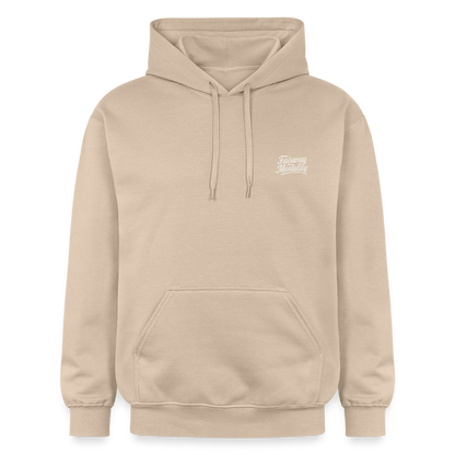 Unisex Softstyle® Midweight Hoodie FM Black - sand