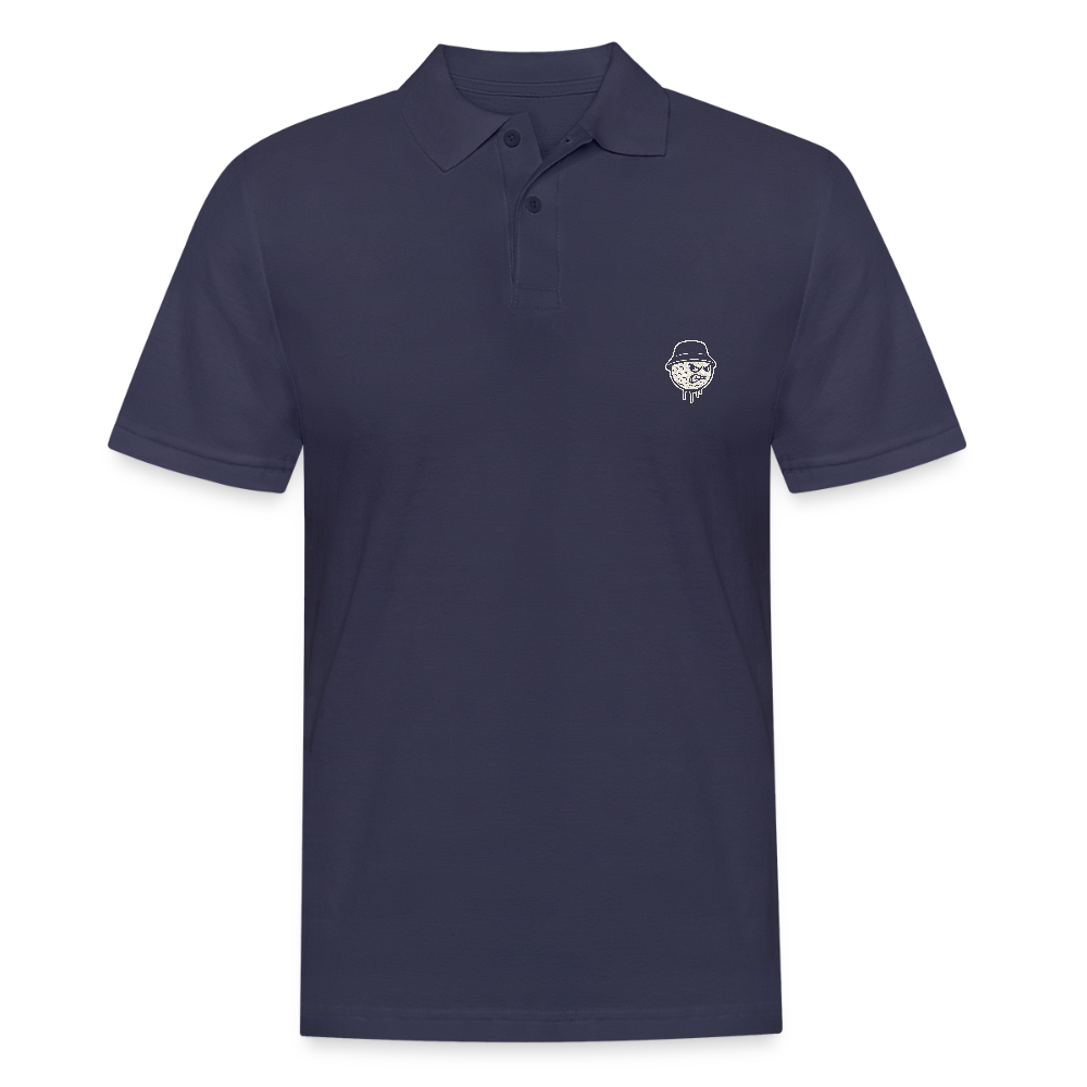 Men's Polo Shirt Bucket Logo - navy