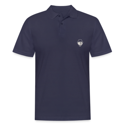 Men's Polo Shirt Bucket Logo - navy